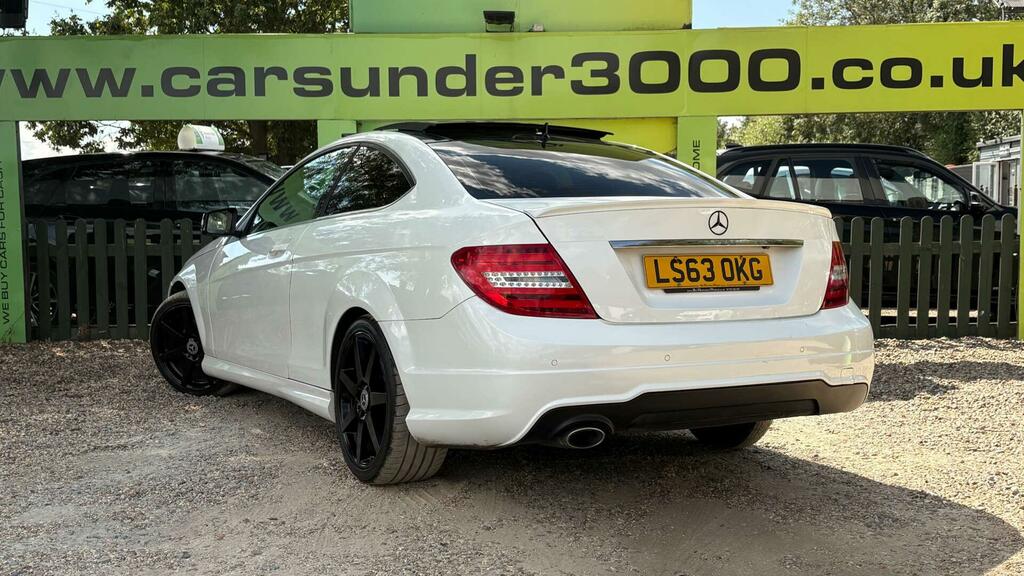 Mercedes-Benz C Class Amg Sport Edition White #5