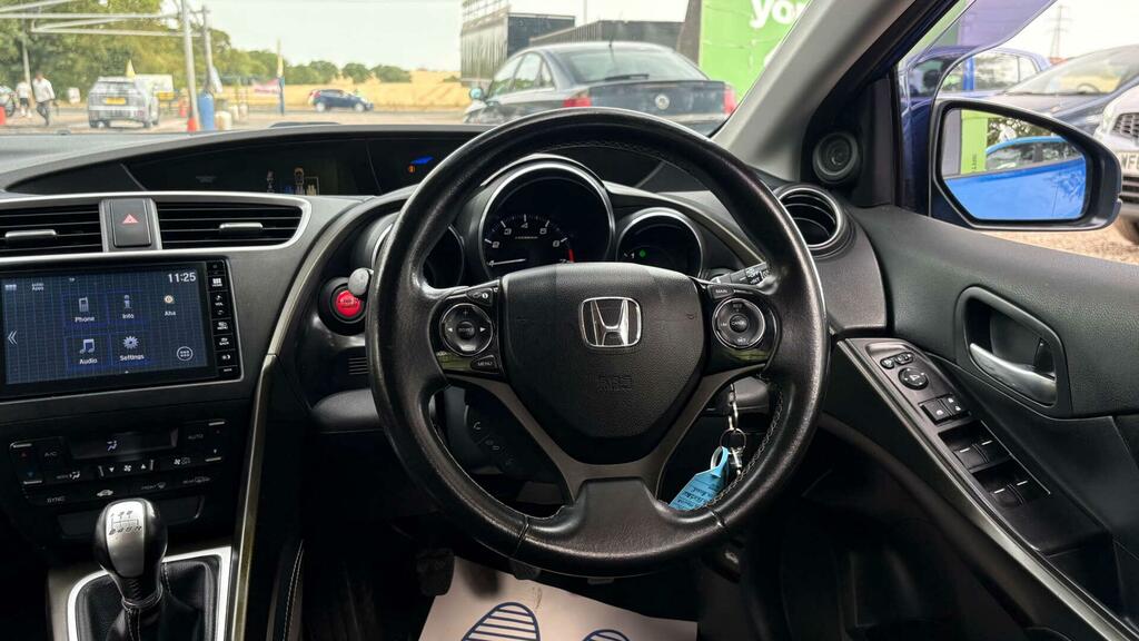 Honda Civic Estate 1.8 I-vtec Se Plus Tourer Euro 5 Ss Grey #16