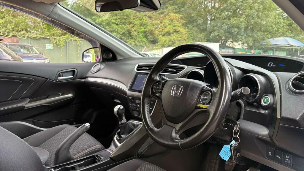 Honda Civic Se Plus Blue #6