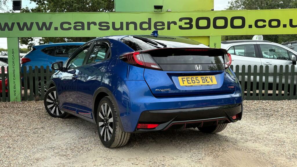Honda Civic Se Plus Blue #3