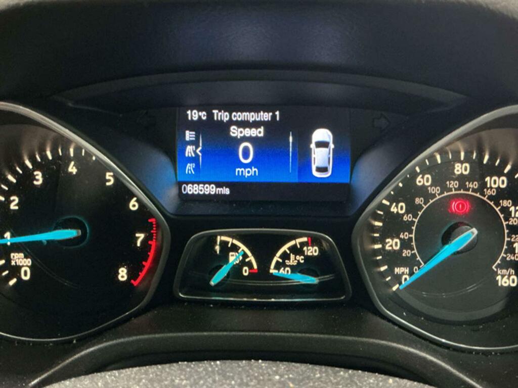 Ford Focus Estate 1.5 Tdci Zetec Euro 6 Ss 201666 Blue #8