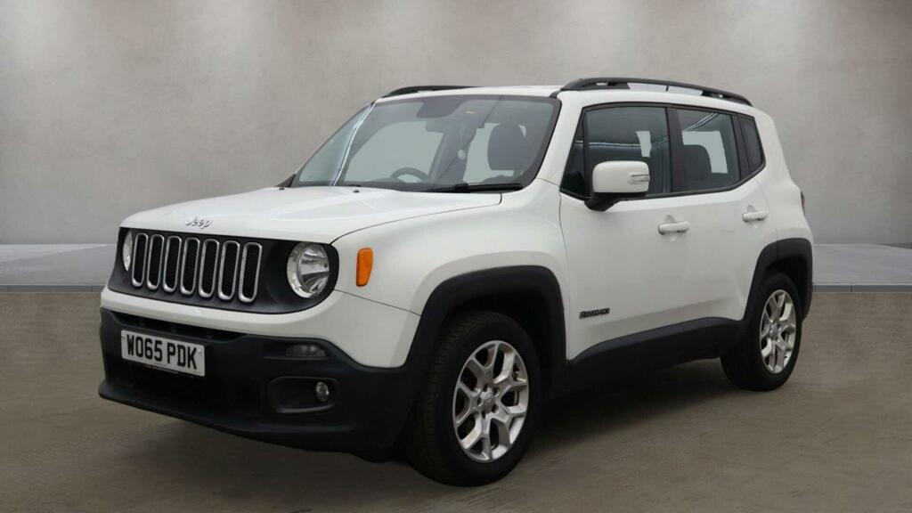 Jeep Renegade Longitude White #5