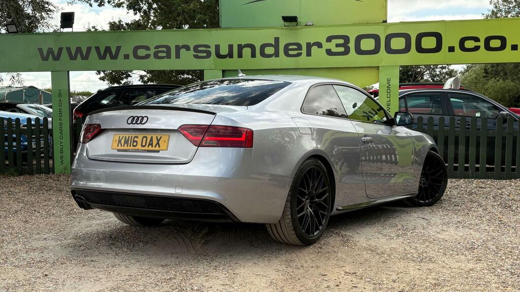 Audi A5 Black Edition Plus Silver #6