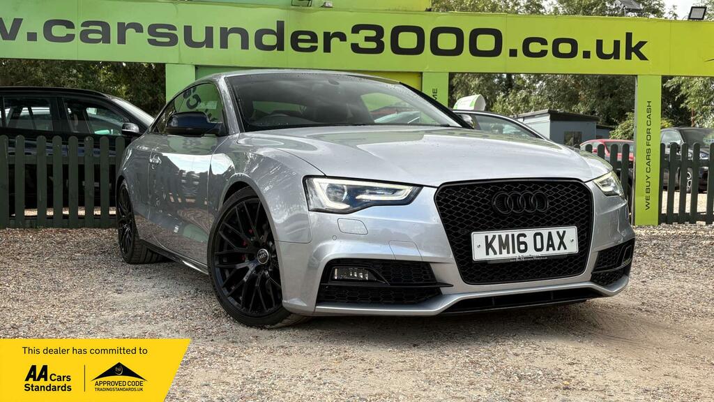 Audi A5 Black Edition Plus Silver