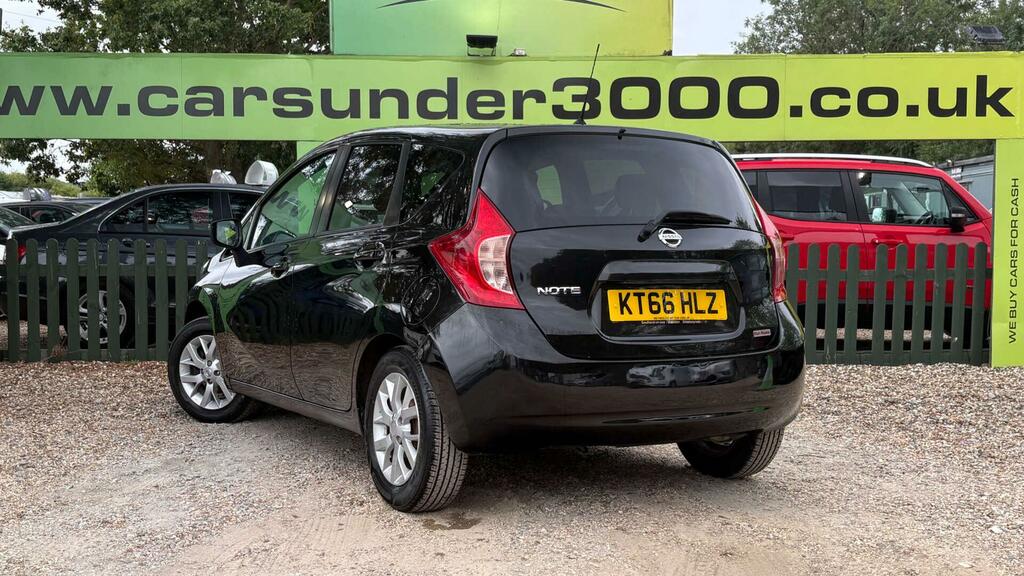 Nissan Note 1.2 Acenta Premium Euro 6 Ss KT66HLZ Black #6