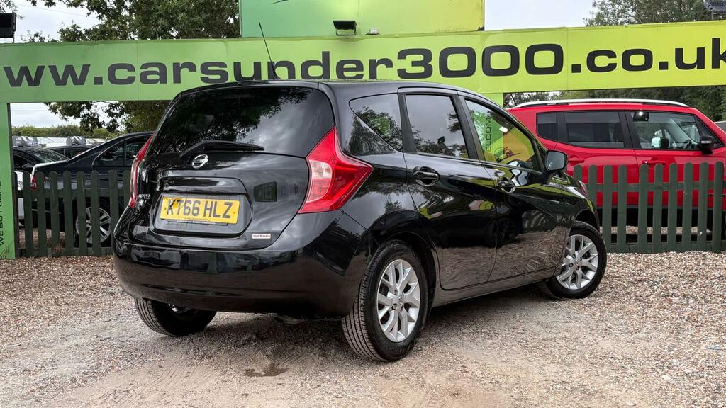 Nissan Note 1.2 Acenta Premium Euro 6 Ss KT66HLZ Black #4