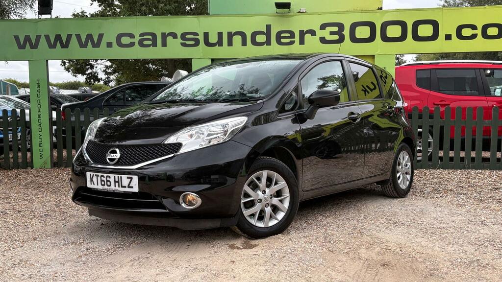 Nissan Note 1.2 Acenta Premium Euro 6 Ss KT66HLZ Black #3