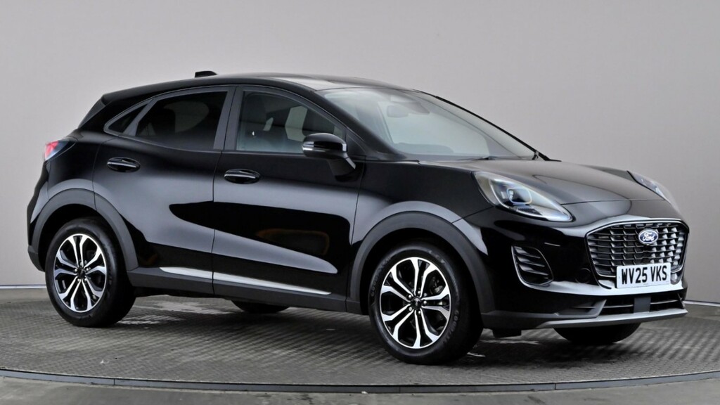 Ford Puma 1.0 Ecoboost Hybrid Mhev Titanium Dct Black