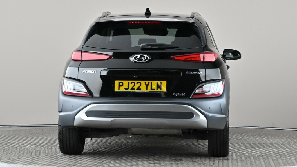 Hyundai Kona 1.6 Gdi Hybrid Ultimate Dct Black #5
