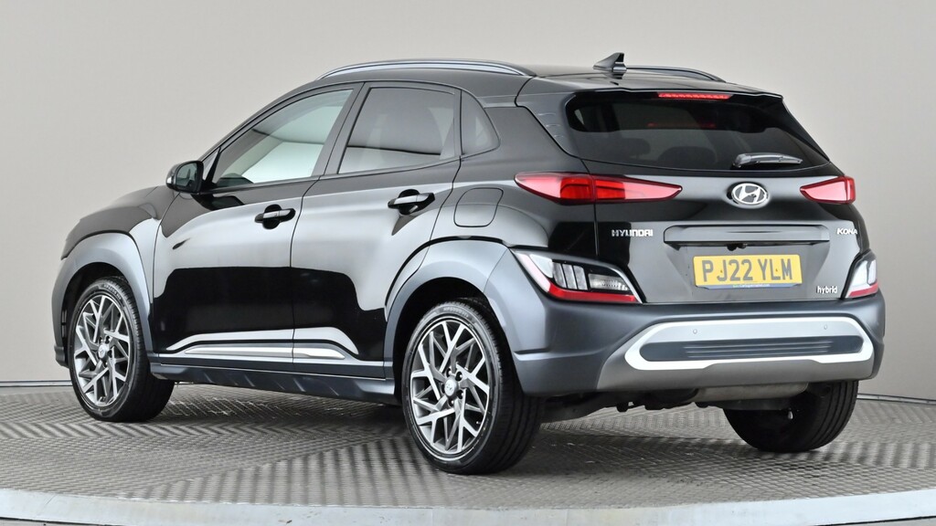 Hyundai Kona 1.6 Gdi Hybrid Ultimate Dct Black #4