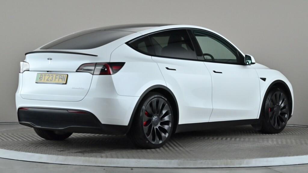 Tesla Model Y Performance Awd White #6