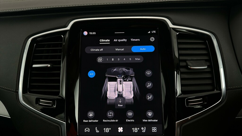 Volvo XC90 Recharge T8 Ultimate Awd Black #26