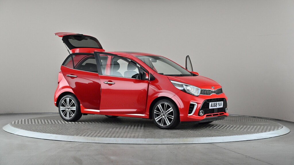Kia Picanto Hatchback 1.0 T-gdi Gt-line 2018 Silver #7