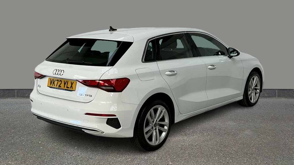 Audi A3 35 Tfsi Sport White #6