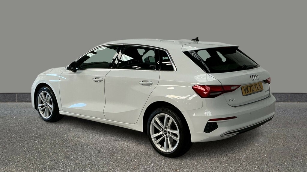 Audi A3 35 Tfsi Sport White #4