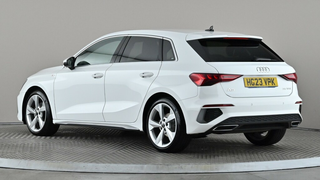 Audi A3 35 Tfsi S Line White #4