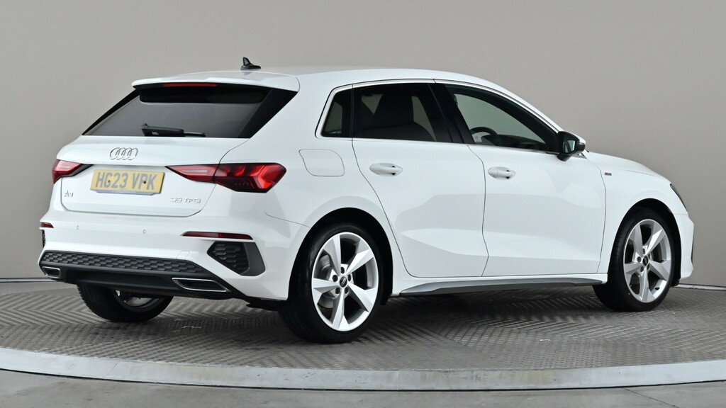 Audi A3 35 Tfsi S Line White #6