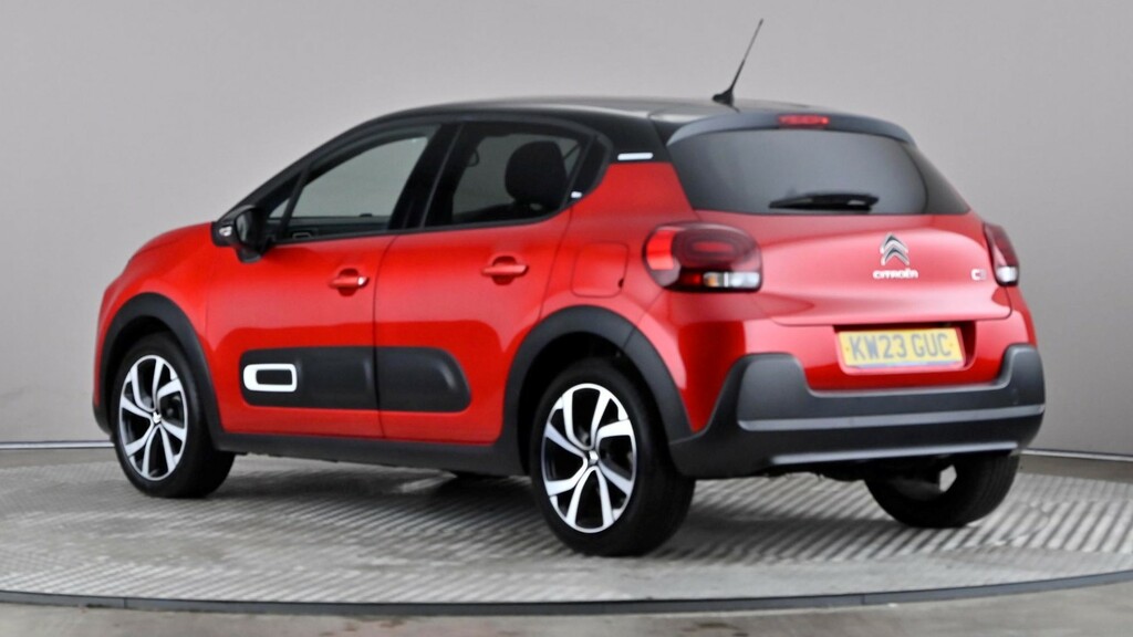 Citroen C3 1.2 Puretech 110 Shine Plus Red #4