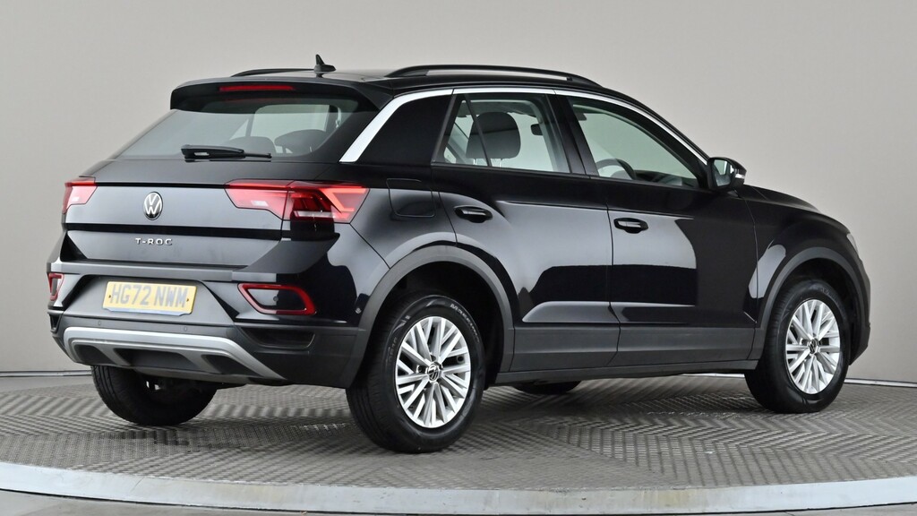 Volkswagen T-Roc 1.5 Tsi Life Dsg HG72NWM Black #6