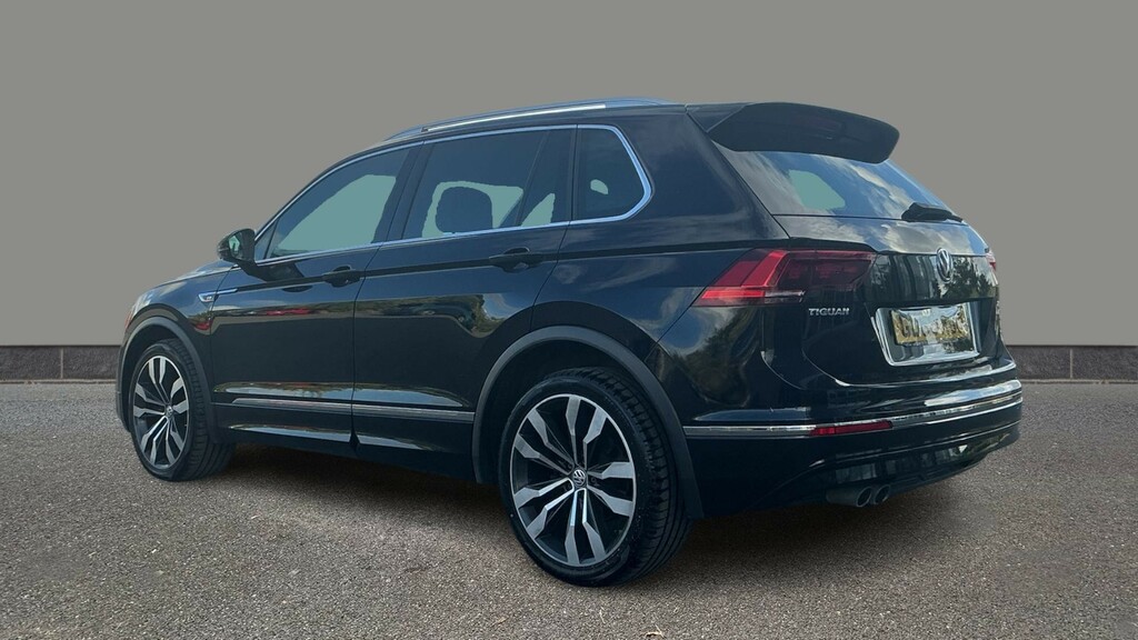 Volkswagen Tiguan 2.0 Tdi 150 4Motion R-line Dsg GU66RGO Black #4