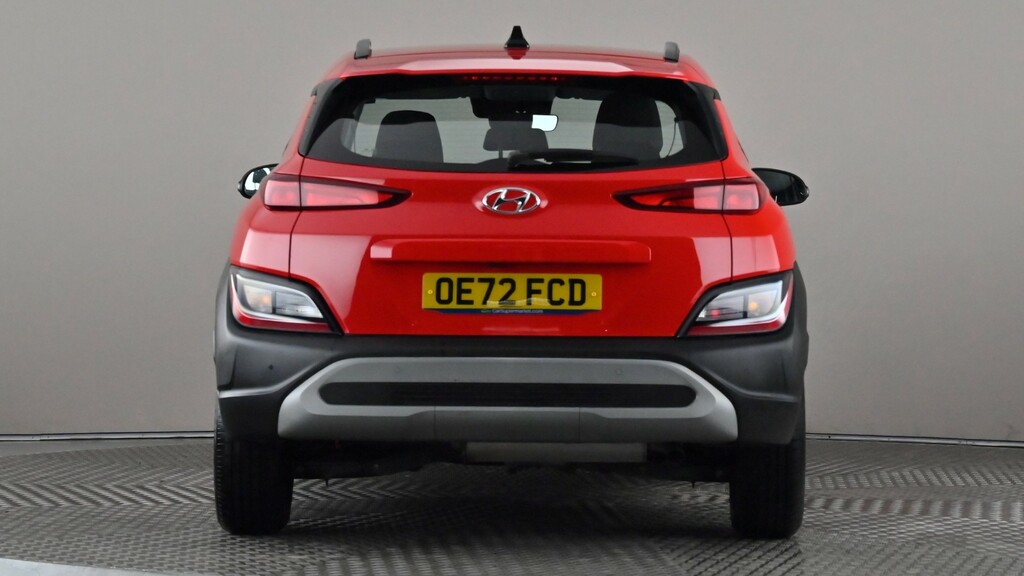Hyundai Kona 1.6 Gdi Hybrid Se Connect Dct Red #5