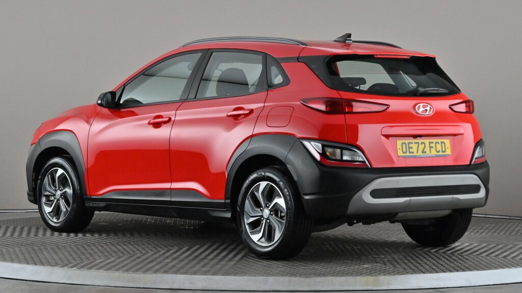 Hyundai Kona 1.6 Gdi Hybrid Se Connect Dct Red #4