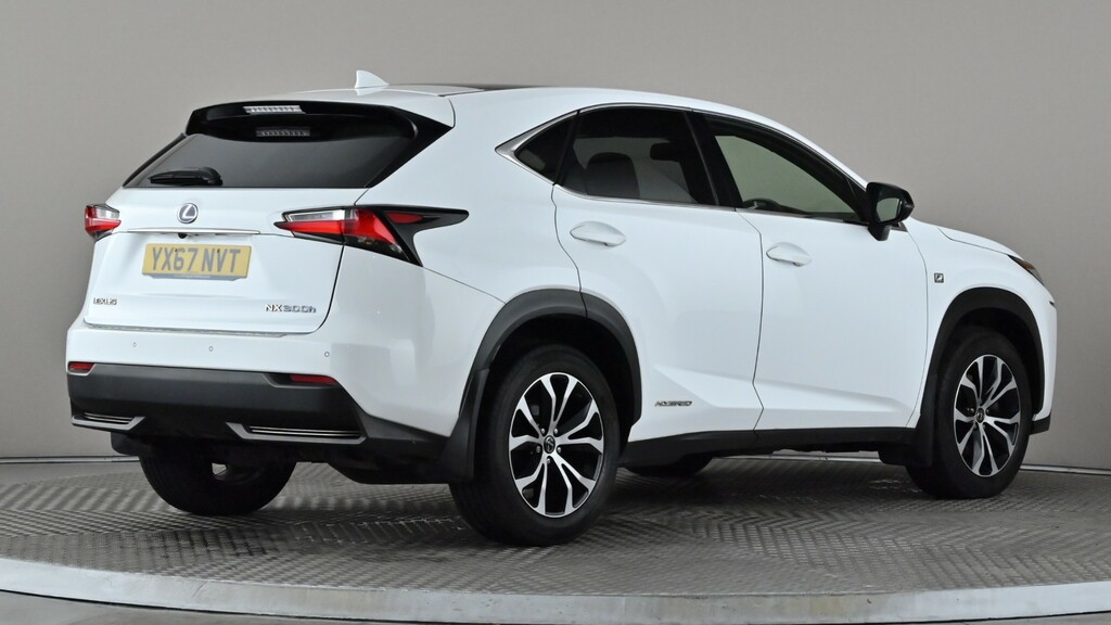 Lexus NX 300H 2.5 F-sport Cvt White #6