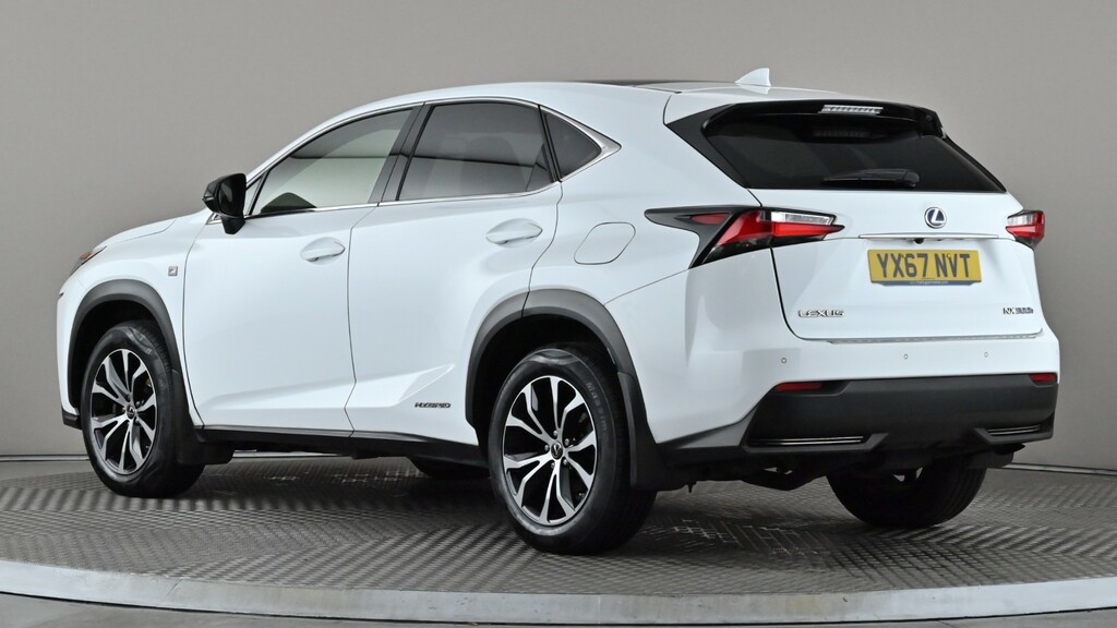 Lexus NX 300H 2.5 F-sport Cvt White #4