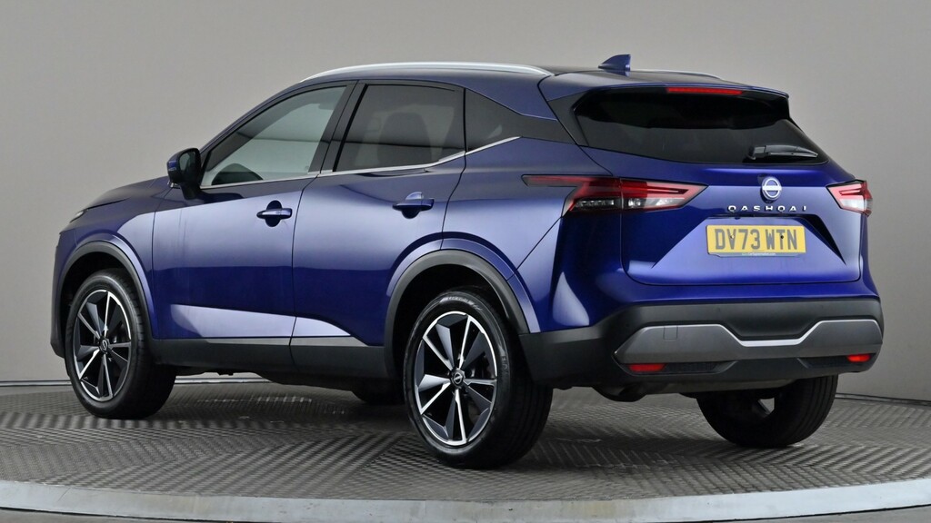 Nissan Qashqai 1.3 Dig-t Mh Tekna DV73WTN Blue #4