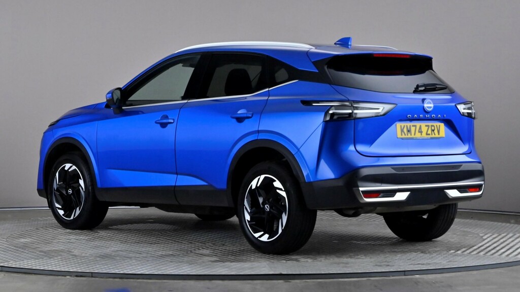 Nissan Qashqai 1.3 Dig-t Mh N-connecta KM74ZRV Blue #4