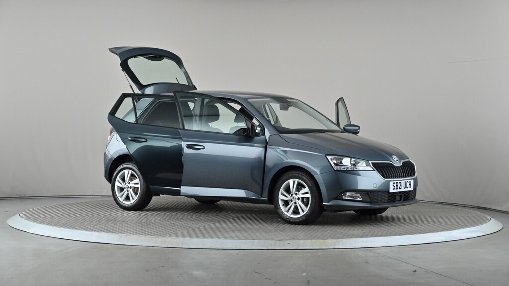 Skoda Fabia 1.0 Tsi Colour Edition Hatchback Blue #7