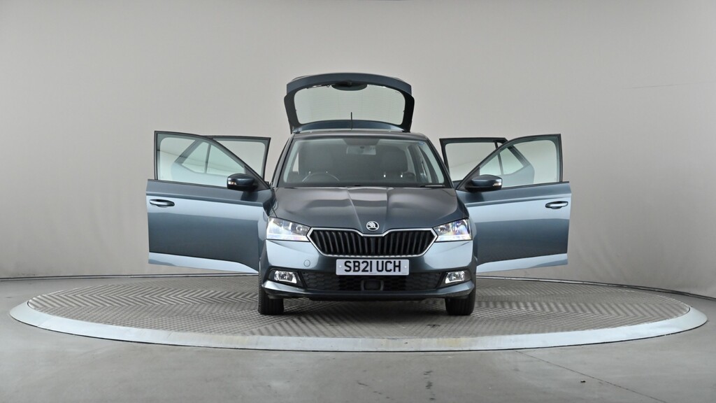 Skoda Fabia 1.0 Tsi Colour Edition Hatchback Blue #8