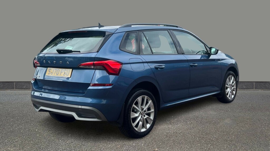 Skoda Kamiq 1.5 Tsi Se Dsg Blue #6