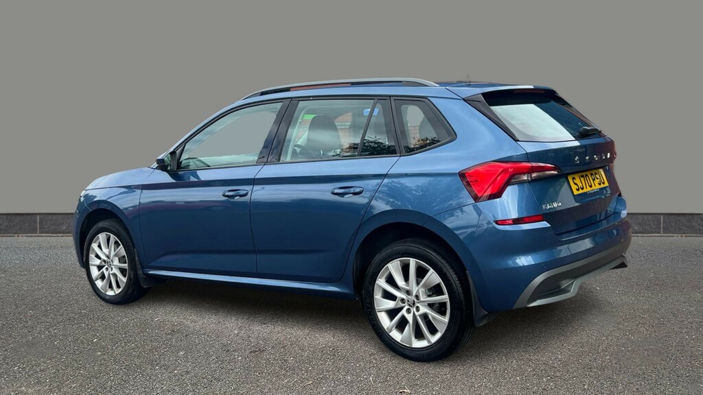 Skoda Kamiq 1.5 Tsi Se Dsg Blue #4