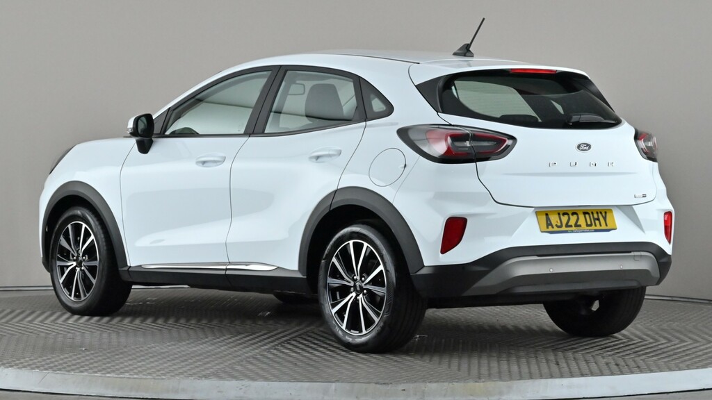 Ford Puma 1.0 Ecoboost Hybrid Mhev Titanium AJ22DHY White #4