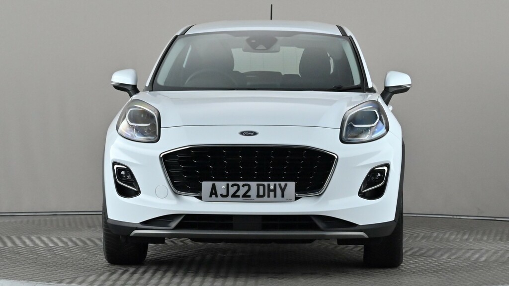 Ford Puma 1.0 Ecoboost Hybrid Mhev Titanium AJ22DHY White #2