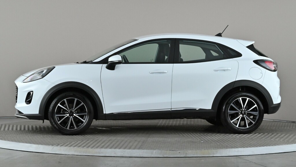 Ford Puma 1.0 Ecoboost Hybrid Mhev Titanium AJ22DHY White #3