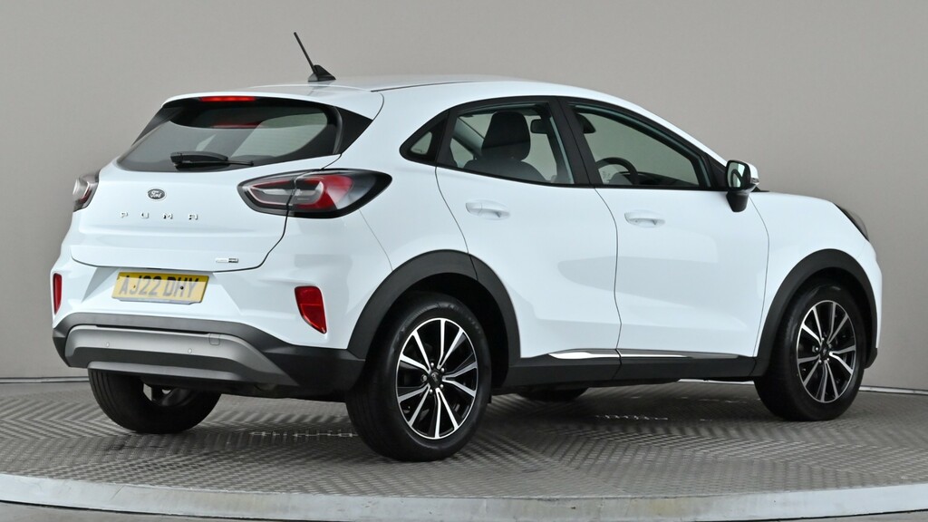 Ford Puma 1.0 Ecoboost Hybrid Mhev Titanium AJ22DHY White #6