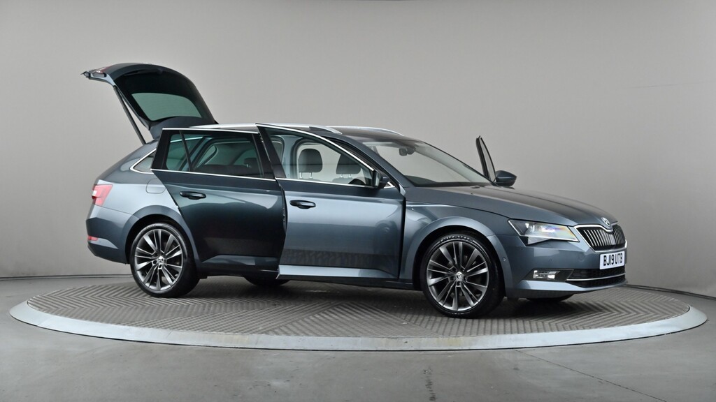 Skoda Superb 2.0 Tdi Cr 190 Laurin Klement Dsg Silver #7