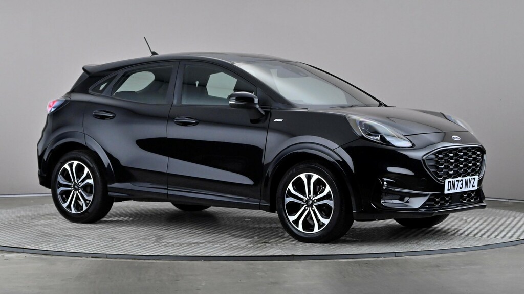 Ford Puma 1.0 Ecoboost Hybrid Mhev St-line Dct Black