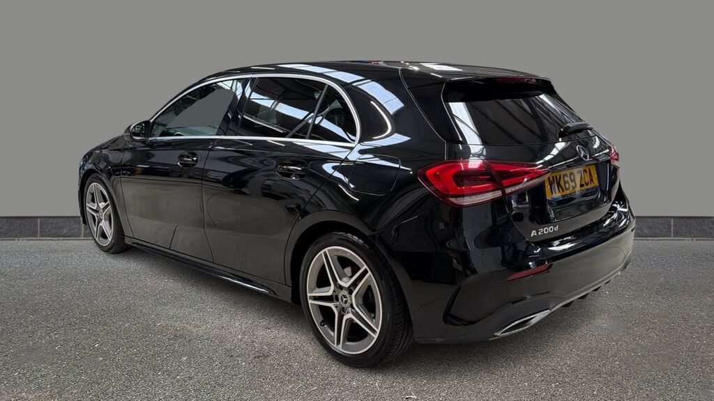 Mercedes-Benz A Class A200d Amg Line Black #4