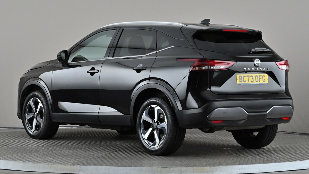 Nissan Qashqai 1.3 Dig-t Mh N-connecta BC73OFG Black #4