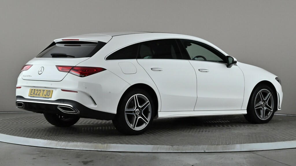 Mercedes-Benz CLA Class Cla 250E Amg Line Premium Plus Tip White #5