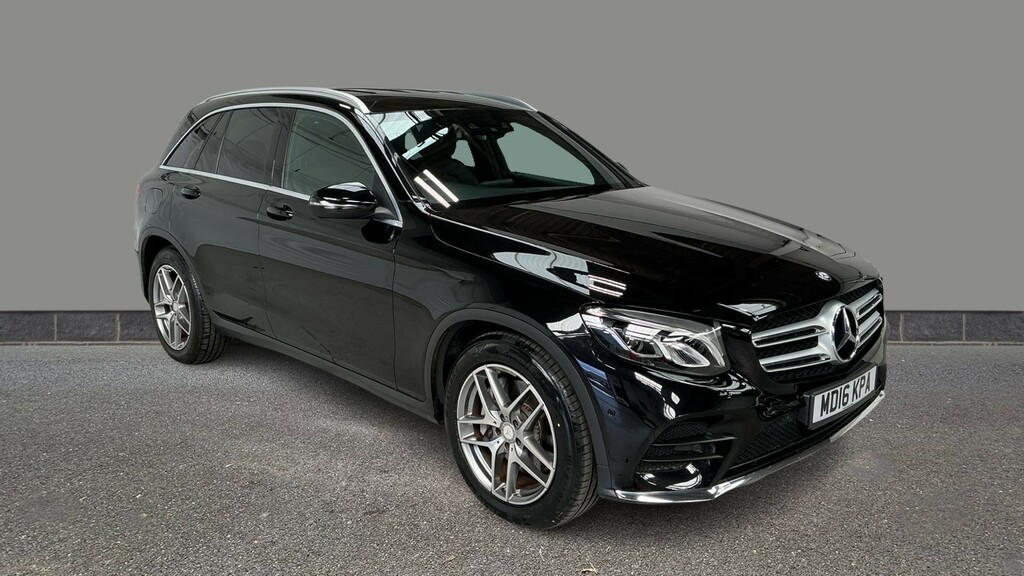 Mercedes-Benz GLC Class Glc 220D 4Matic Amg Line 9G-tronic Black