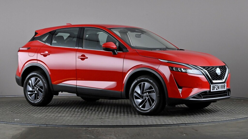 Nissan Qashqai 1.3 Dig-t Mh 158 Acenta Premium Xtronic Red