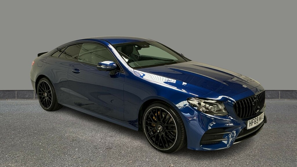Mercedes-Benz E Class E350 Amg Line 9G-tronic Blue