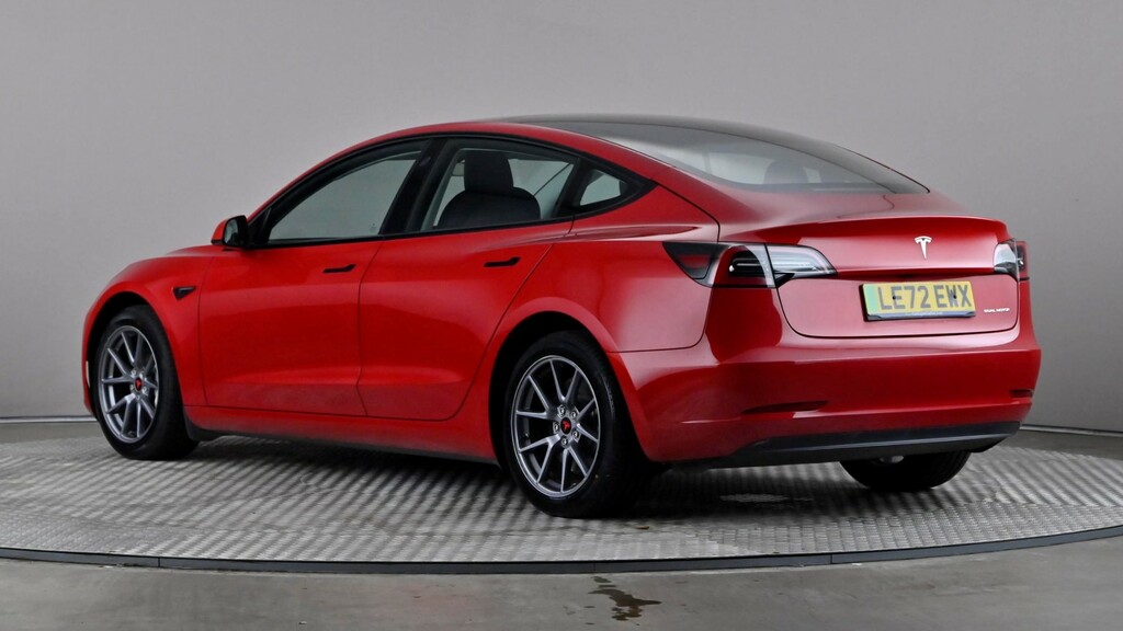 Tesla Model 3 Long Range Awd Red #4