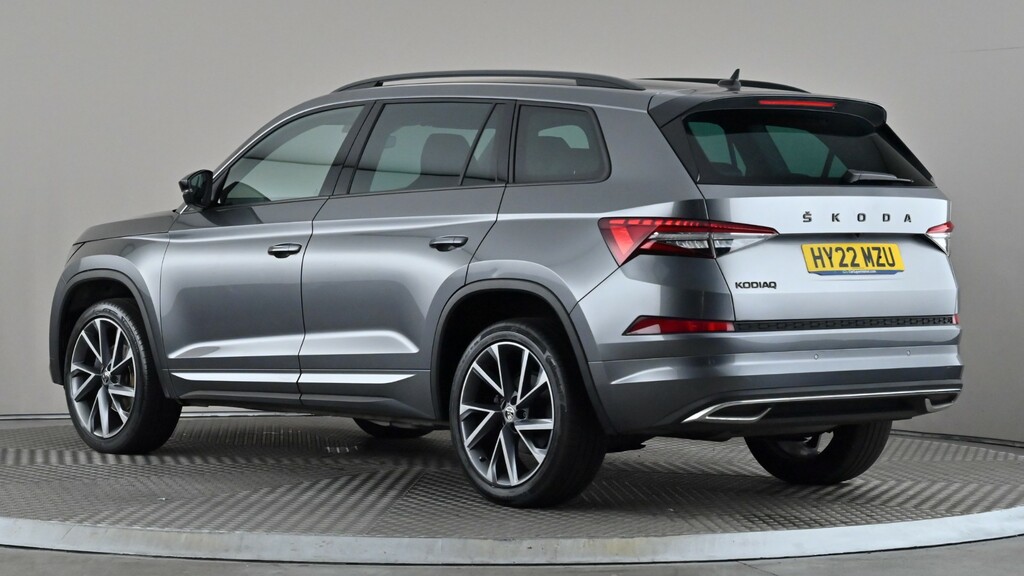 Skoda Kodiaq 1.5 Tsi Sport Line Dsg 7 Seat Grey #4