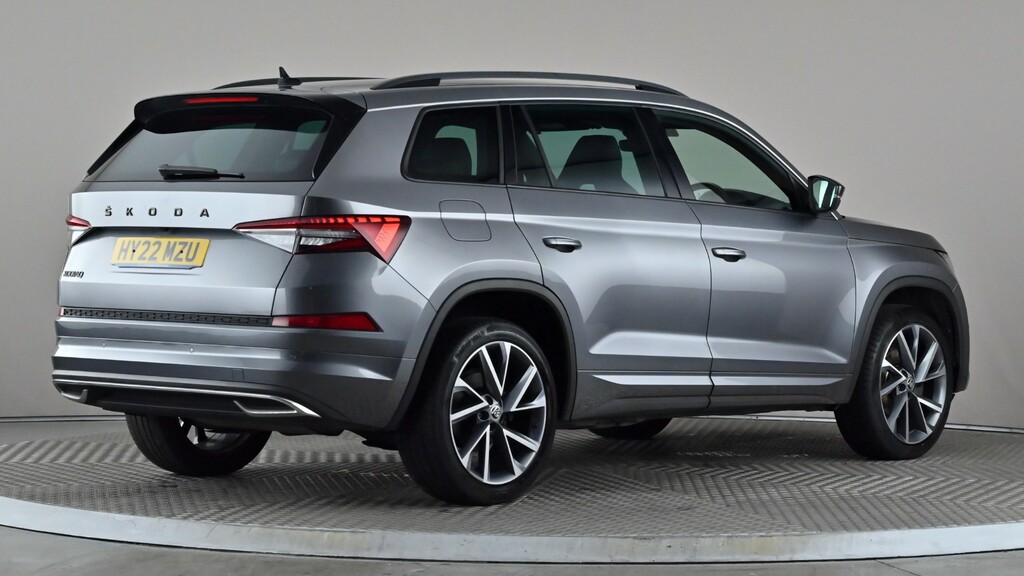 Skoda Kodiaq 1.5 Tsi Sport Line Dsg 7 Seat Grey #6