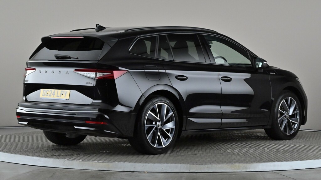 Skoda ENYAQ 210Kw 85X Sportline Plus 82Kwh 4X4 Black #6